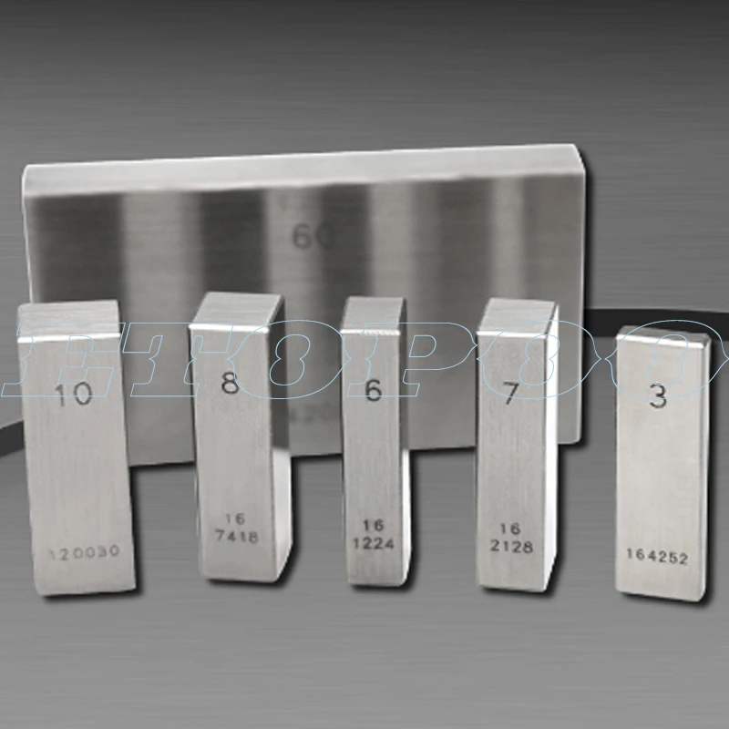 10mm, 20mm, 30mm, 40mm, 50mm Precision Block Gauge Measure Gage Block