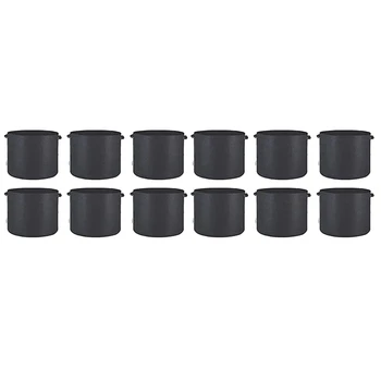 

12 Pack 10 Gallon Grow Bags Potato Tomato Vegetable Plant Growth Bag Garden Grow Bag Fabric Aeration Pots Container