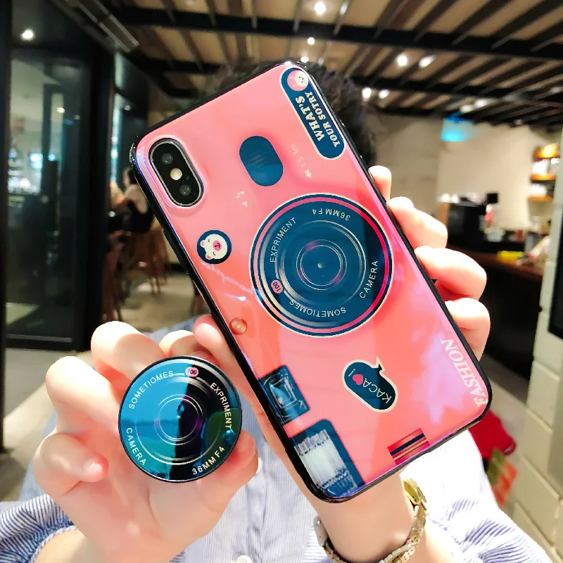 Чехол для Камеры xiaomi CC9E A3 Play mi x 2s mi 6 8 9 Se Pro Lite Pocophone F1 Red mi Note 7 8 K20 роскошный держатель камеры телефона чехол
