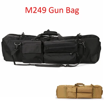 

Military Tactical Gun Bag Outdoor Hunting Sniper Shoulder Shotgun Bags Rifle Carry Hunting Bag for M249 M4A1 M16 AR15