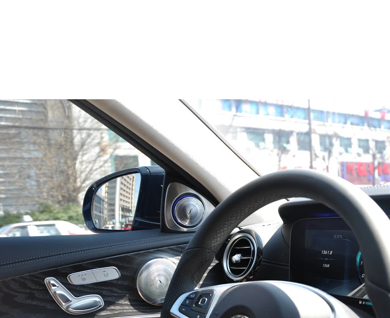 Для Mercedes GLC class X253 3D динамик звуковой динамик roating audio 3D поворотный твитер автомобильный динамик со светодиодный светильник