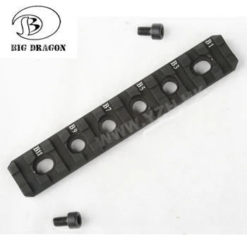 

BIG DRAGON 10MM Rail Cover for Tactical Airsoft Rifle AEG M4 M4A1 Hunting CS Game Toy Gun Gel Ball Rail Accessory