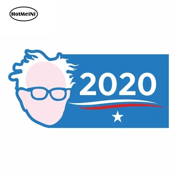 

HotMeiNi 13cm x 6.4cm For Bernie Sanders Caricature Sticker Decal Occlusion Scratch Custom Printing Suitable For VAN RV
