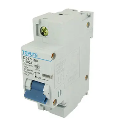

AC 230V 400V Rated Voltage 1 Pole 100A Circuit Breaker