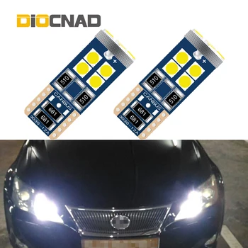 

2x Canbus W5W T10 Car LED Light Auto Bulb Lamp For toyota corolla chr auris yaris rav4 hilux avensis t25 land cruiser fj cruiser