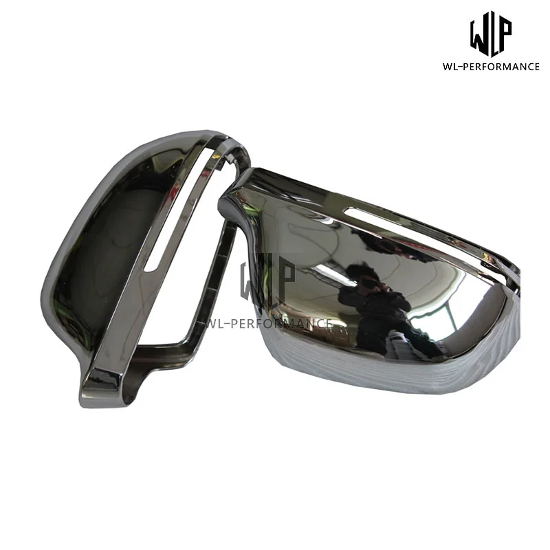 Free Shipping A4 Electroplated Replacement Car Rearview Mirror Cap Cover Trim Fits for Audi A4l Styling 09-12 | Автомобили и