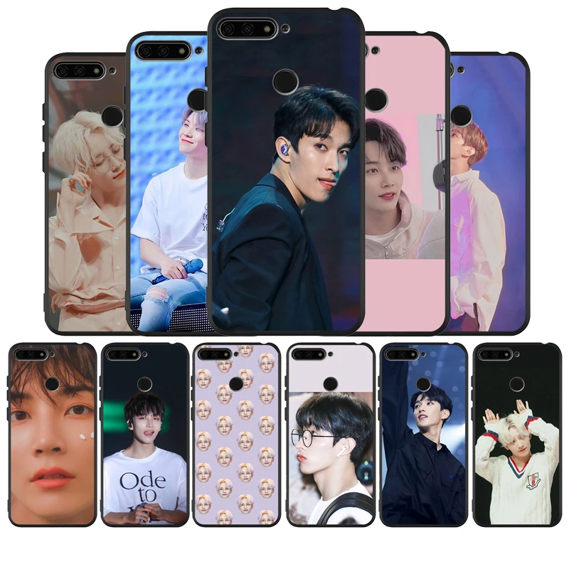 Seventeen Кей-Поп Черный силиконовый чехол для мобильного телефона honor 20 Pro 8 8X 9 10 Lite Mate