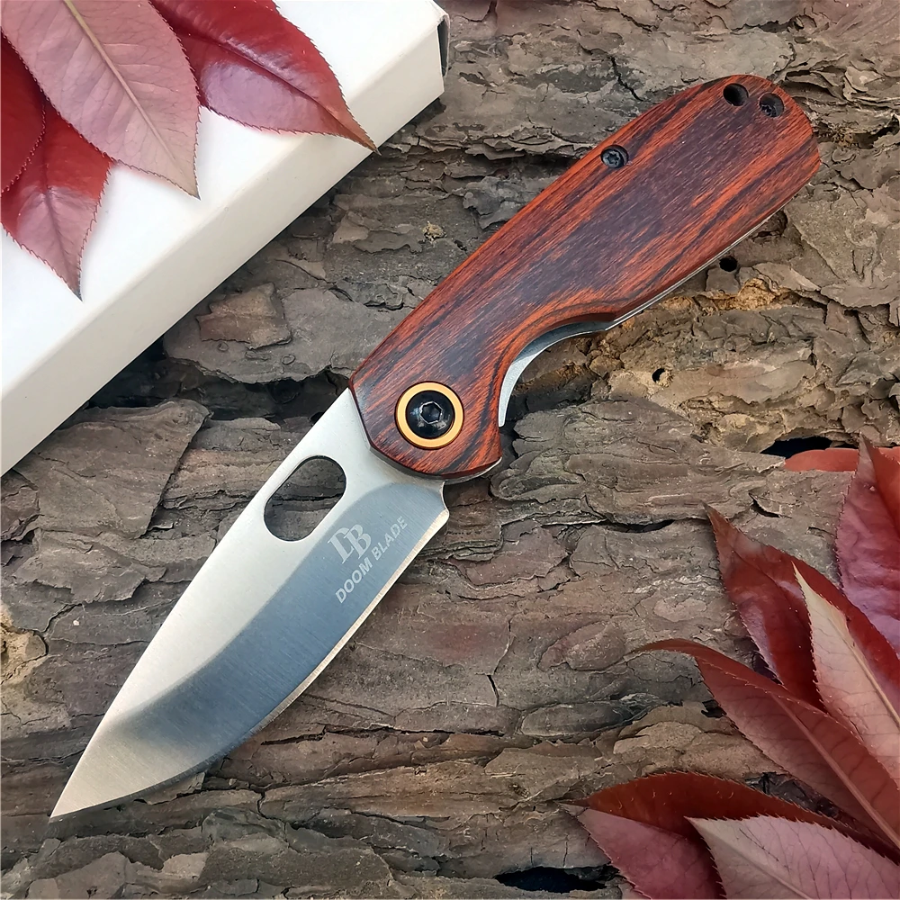 Outdoor Tactical Camping Hunting Survival Pocket Folding Knife 2.7&quot Chain Defense Tool Mini EDC Multi Knives Portable | Инструменты
