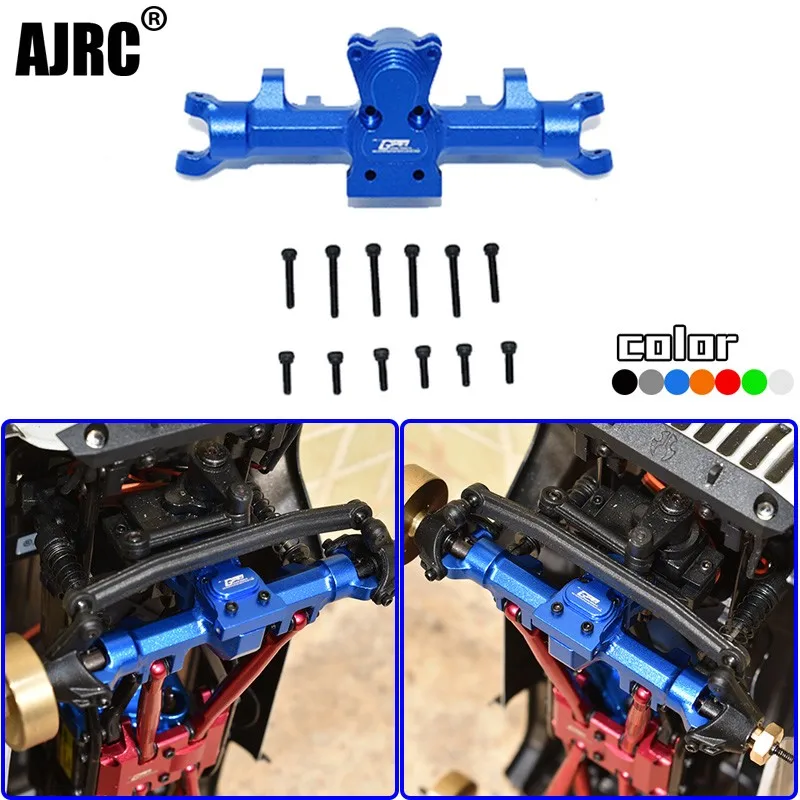 

Axial-1/24 4wd Scx24 Deadbolt-axi90081/axial-1/24 Wrangler Jlu Crc-axi00002 Aluminum Alloy Front Gearbox Axi31609