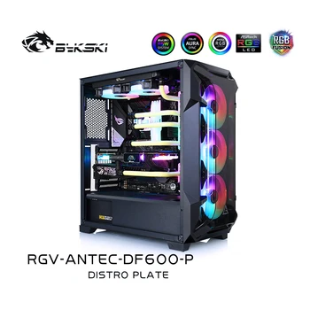

Bykski Distro plate Waterway Board For Antec DF600/DP502 FLUX Chassis, 12V RGB 4PIN / 5V ARGB 3PIN Lighting MOBO AURA SUNC
