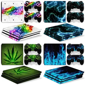 

Gift Decal Vinyl and Sticker Skin Set for PS4 PRO console and controller