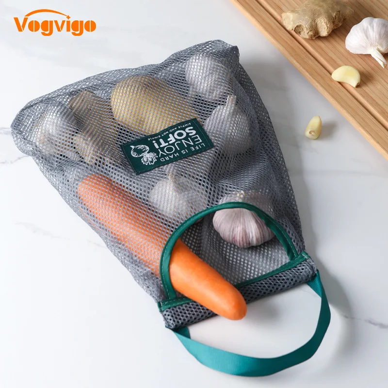Сетчатые мешочки VOGVIGO подвесные сумки для хранения овощей лука картофеля дышащие