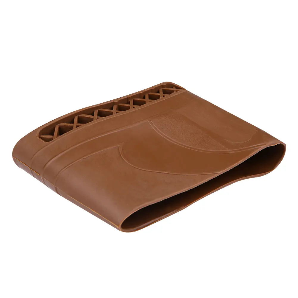 NAS расширение стрельбы Тактический Recoil Pad Slip-On открытый Shock Rifle - Цвет: brown