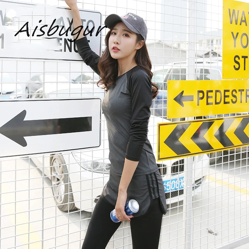

2019 Women Yoga Sets Tshirt Short Pants Sport Women Fitness Gym Tracksuit Running Sets Training Exercise Suits Workout Clothing