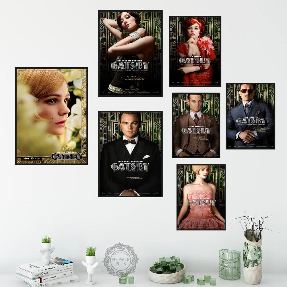 Leonardo DiCaprio the Great Gatsby Painting Canvas Wall Art Pictures Unframe Home Decor 1 Pieces HD Printed Poster (5)