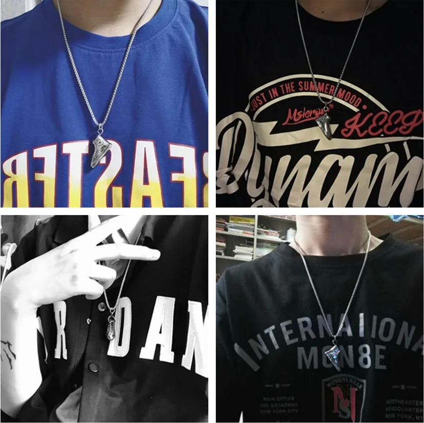 Молитва подвески в форме рук и ожерелья подарок Brother золото серебро цвет