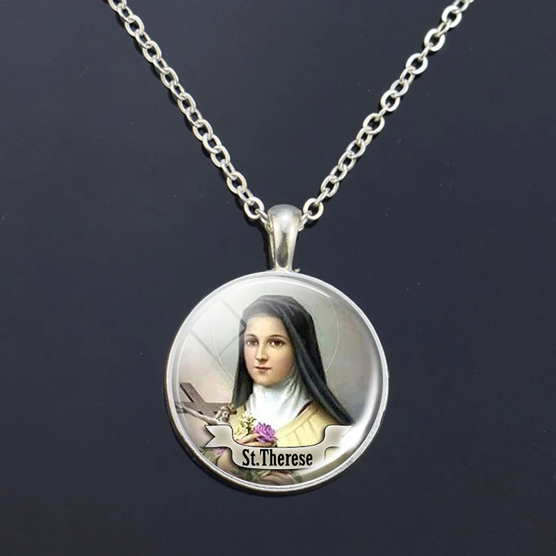 Религиозное ожерелье 12 Saint Francis Clare Therese Jude Paul Anthony Padua Patrick Michael Rose Joseph