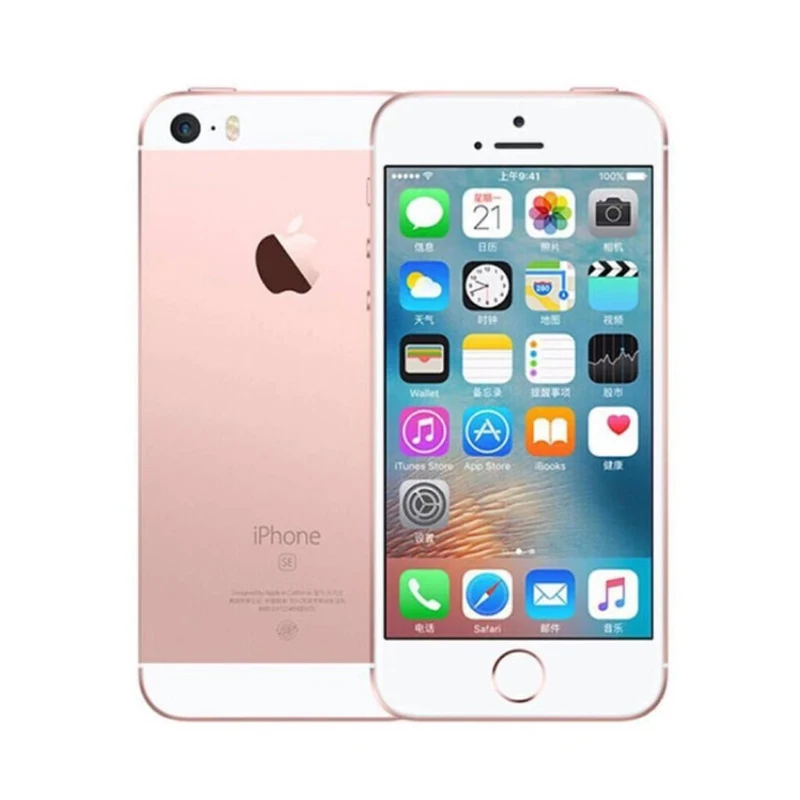 Мобильный телефон Apple iPhone SE A1662 LTE 4G, 4,0 дюймов, 2 Гб ОЗУ, 64 Гб ПЗУ, двухъядерный, отпечаток пальца, 1642 мАч, смартфон, разблокирован
