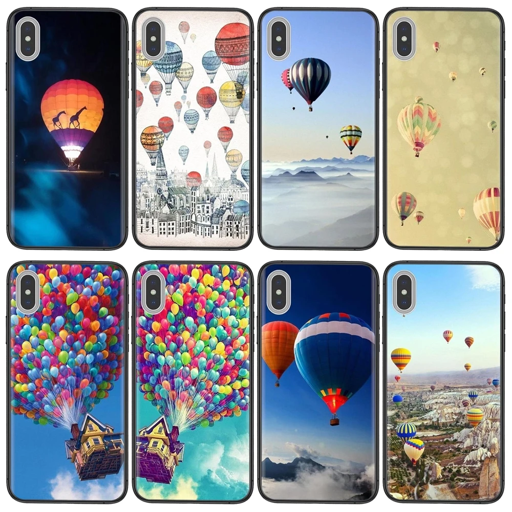 Soft Mobile Phone Skin Shell Original Butterfly Hot Air Balloon Sky House For Huawei Nova 8 7 6 3 Se Mate 40 30 x 10 Lite Mobile Phone Cases Covers Aliexpress