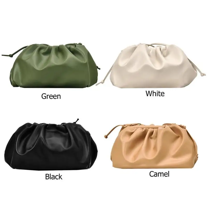 Мягкая кожаная маленькая сумка в облачной упаковке Madame на одно плечо, Наклонная Сумка Dumpling, сумочка, клатчи, сумки