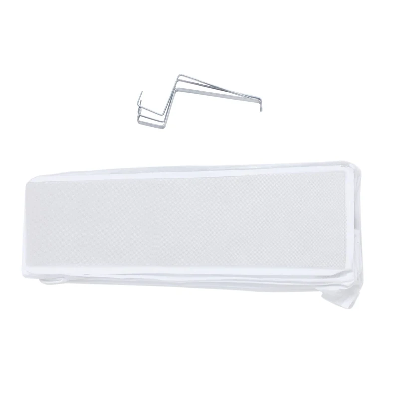 

26 Pairs Over Door Hanging Stand Shoe Rack Shelf Storage Organiser Pocket Holder Creamy white