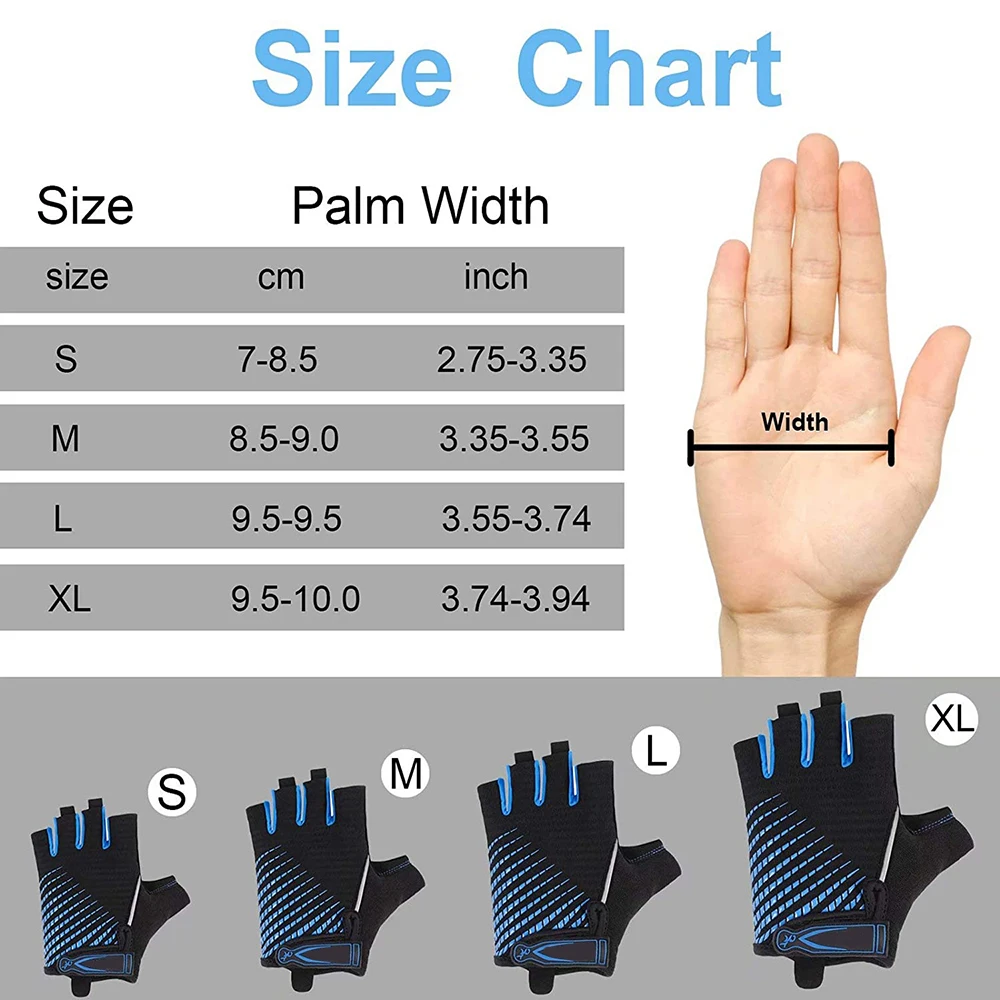 Silicone Cycling Protective Gear Road Mountain Bike Protective Gear Reflective  Sports Half-Finger Protective Gear BHD2
