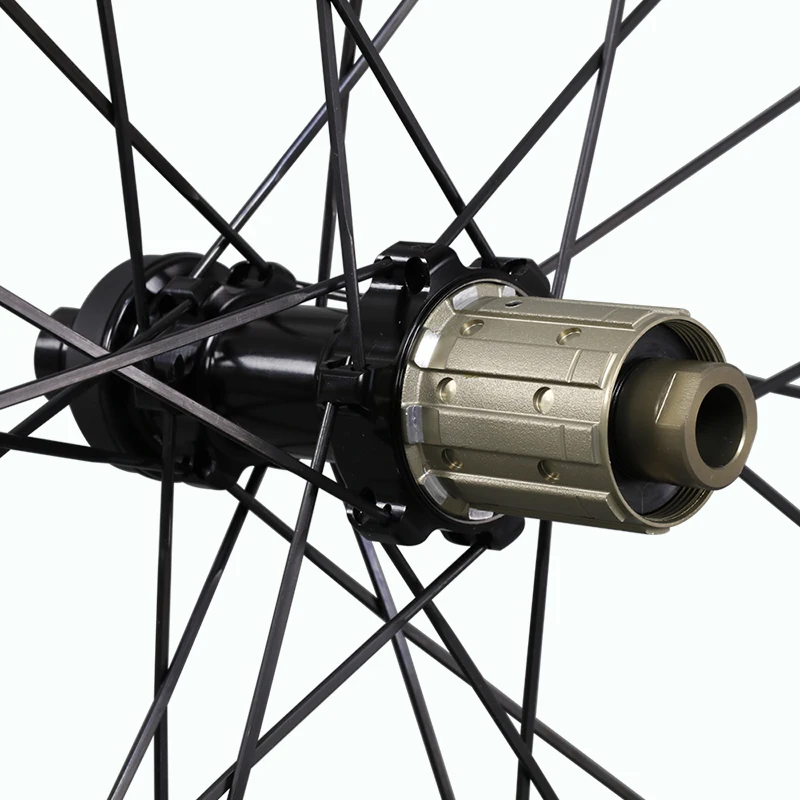 AERO ICAN Carbon bike wheelset disc brake super light rim novatec 411 412 SAPIM-CX-RAY wheels carbon clincher 50mm carbon wheels