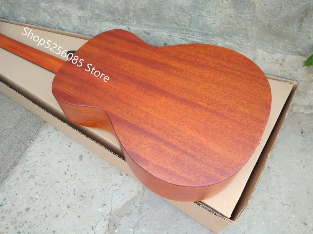 free shipping12e Academy Series Grand Concert guitar Byron custom solid guitar OOO15 style body 39" acoustic electric guitar
