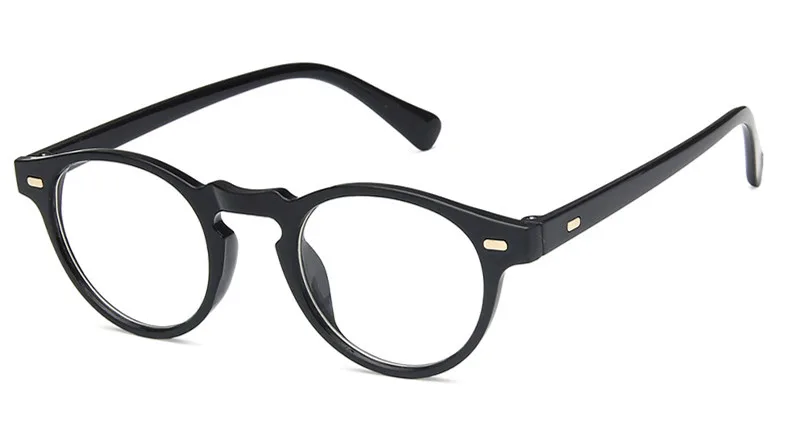 Винтажные Солнцезащитные очки для мужчин женщин темно-зеленые линзы зеркальные Ретро леопардовые оттенки брендовая дизайнерская маленькая овальная оправа солнцезащитные очки - Цвет линз: black clear lens