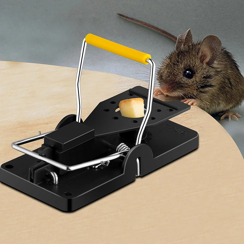 2 Stk wiederverwendbare Rattenfalle Fangmäuse Maus Mausefalle Frühling Nagetier 