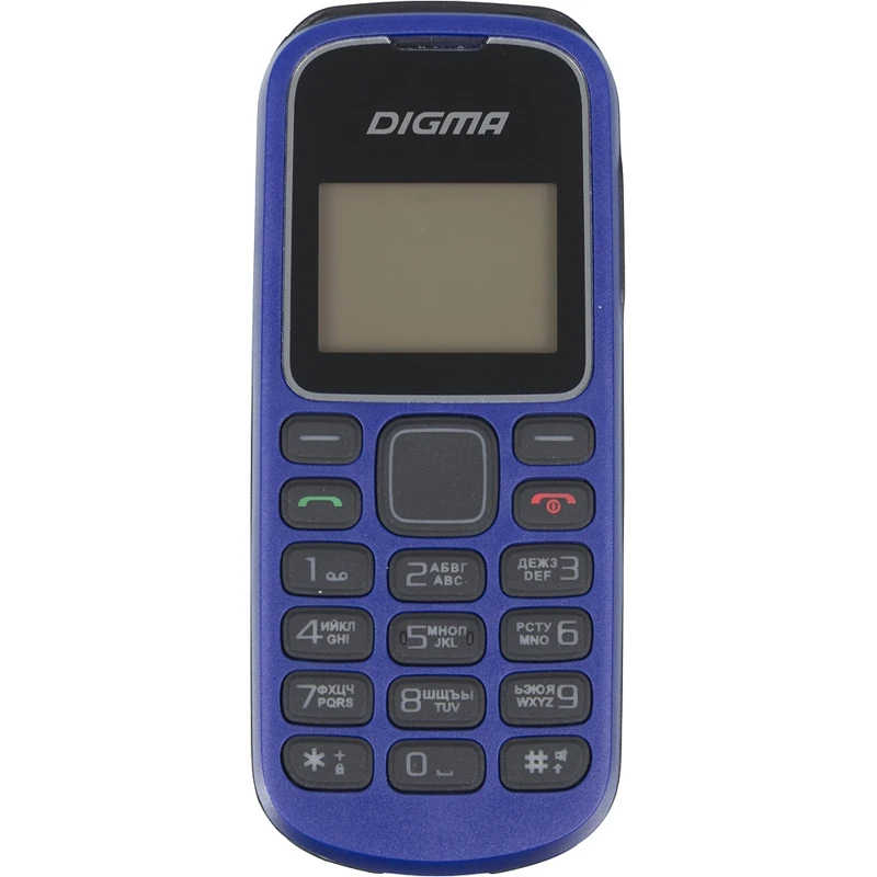 Мобильный телефон DIGMA A105 2G Linx, темно-синий