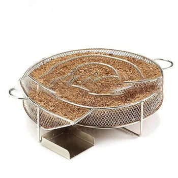 

Cold Smoke Generator for Smoker BBQ Grill Cold Smoke Generator Stainless Steel Round Square Smoking Grill Bacon Meat Fish