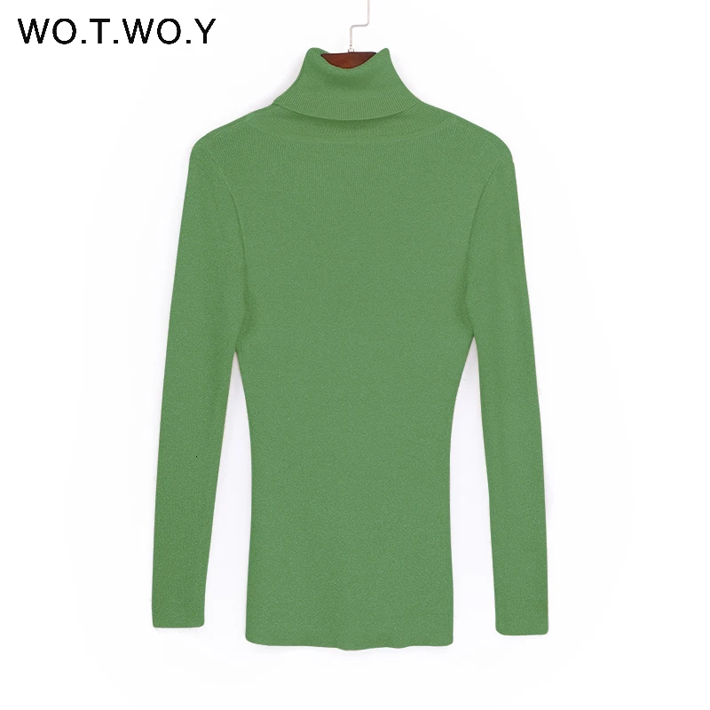 Shiny Sequins Women Turtleneck  Pullovers Sweater Long Sleeve 2017 Womens Knitted Sweaters Solid Autumn Winter Jumper New