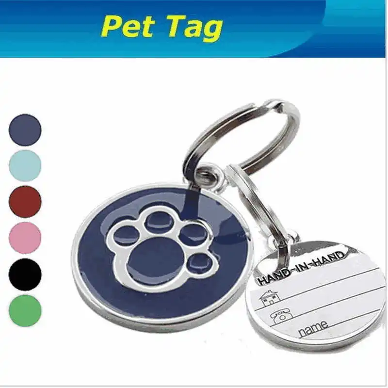 Собака-коготь карта Собаки ID-метки 2,9x2,5 см
