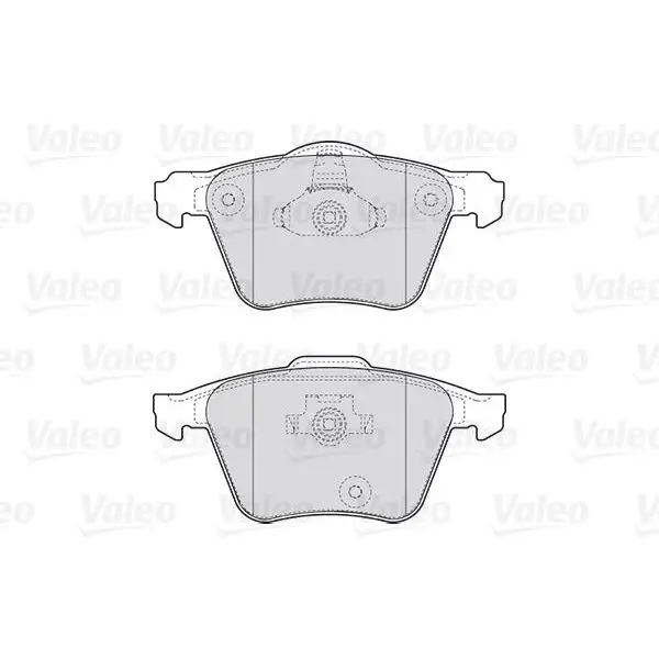 Колодки дисковые передние Volvo XC90 2.4 D5 02 VALEO 301657|Тормозной цилиндр| |
