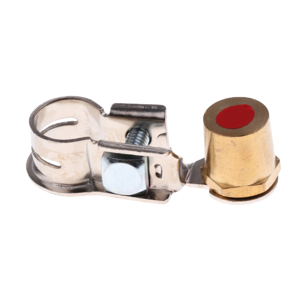 Set Of 2 Adjustable Positive Negative Car Battery Terminal Clamp Clips