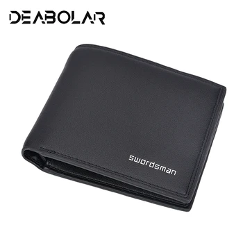 

New Men's Short Retro Wallet Double Fold Multi-function Large-capacity Wallet Fashion Casual Multi-card High-quality pu