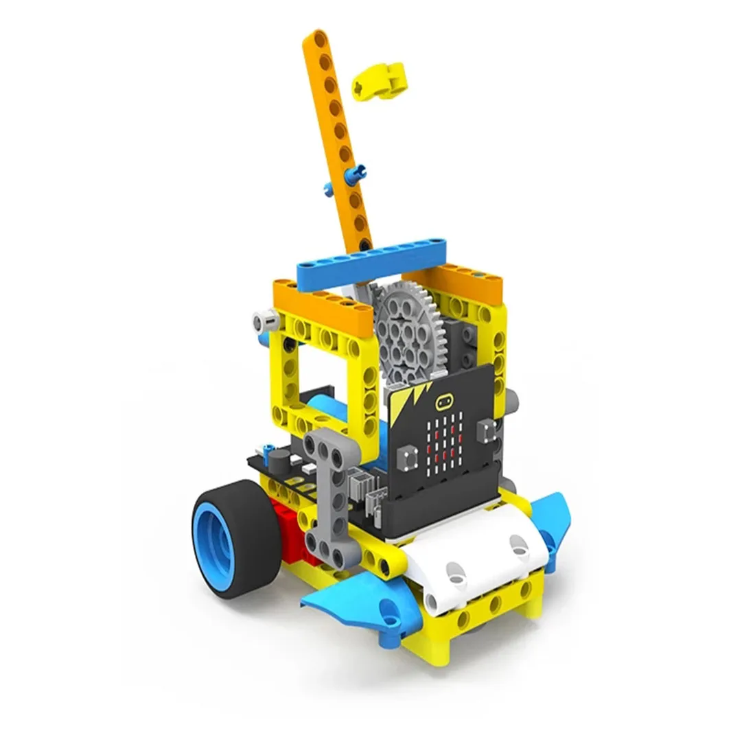 

Programmable Intelligent Robot Building Block Car Kit Various Shapes Steam Education Car for Micro:bit(Include Micro:bit Board)