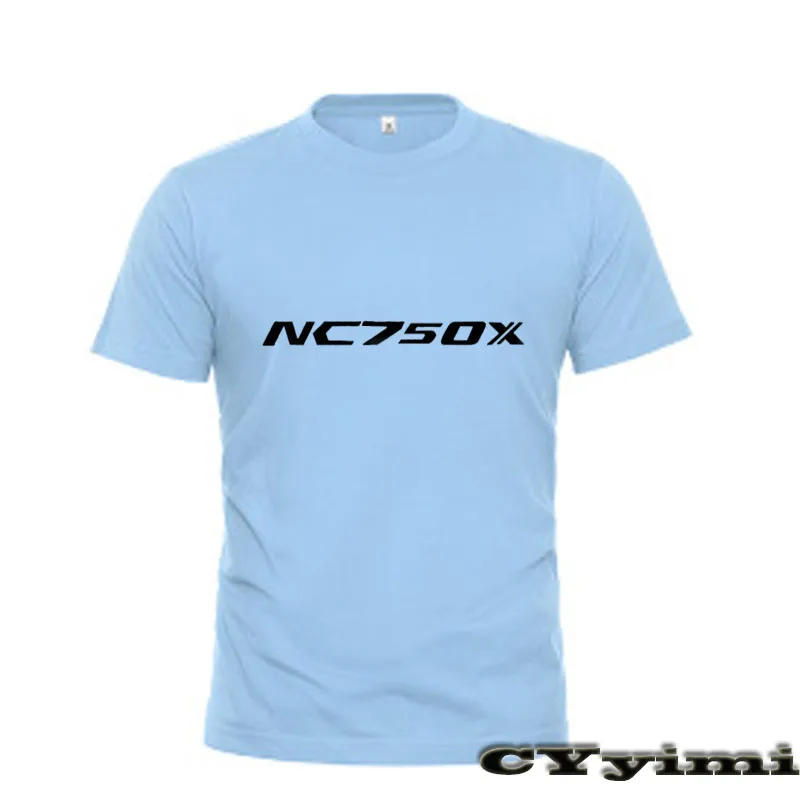 For Honda NC 750 X NC750X NC 750X T Shirt Men New LOGO T-shirt 100% Cotton Summer Short Sleeve Round Neck Tees Male