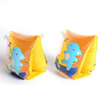 

1 Pair PVC inflatable Swiming Ring Children Arm Float Air Sleeves Circle For Swimming Safety Training float arm ring 5 colors