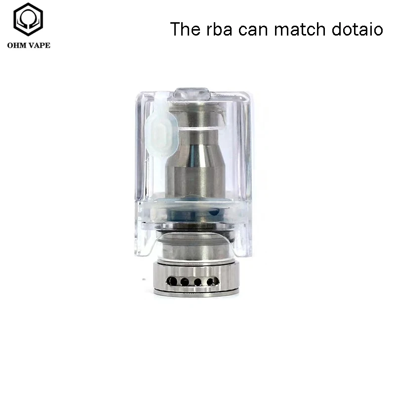 Koop Originele Ohm Aio Pod Vape Kit Rba Tank Rebuild Diy Coils Tank Voor Ohmaio Pod En Dotaio Pod Vape