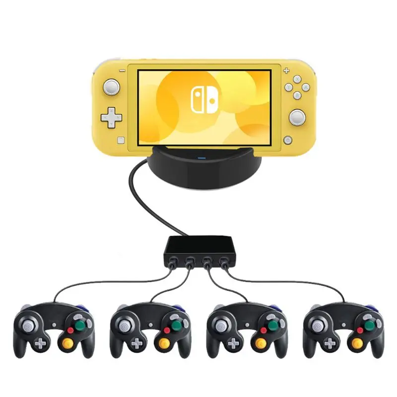 

Dual Port Charging Station Dock Storage Cooling Stand Cooler for Switch Lite Kit