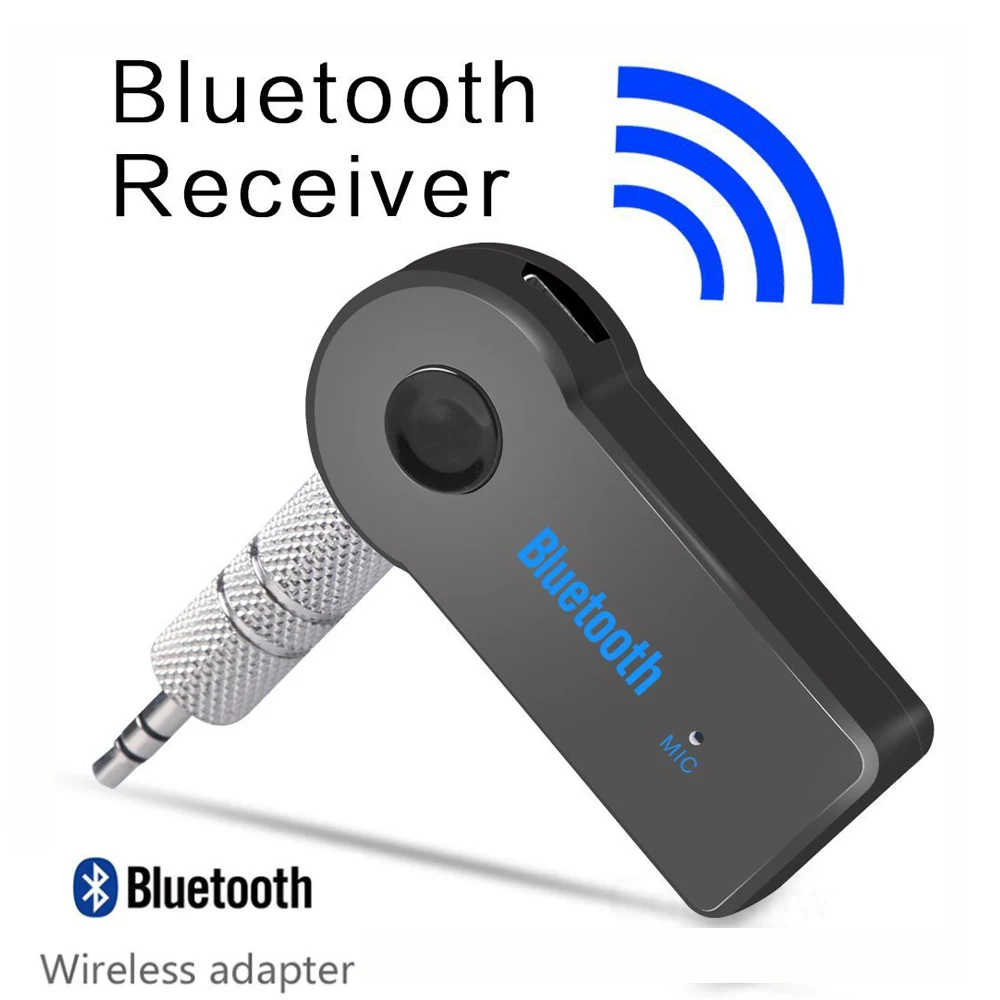 Автомобильный Bluetooth автомобильный комплект приемник 3,5 мм Громкая связь беспроводной автомобильный Bluetooth адаптер