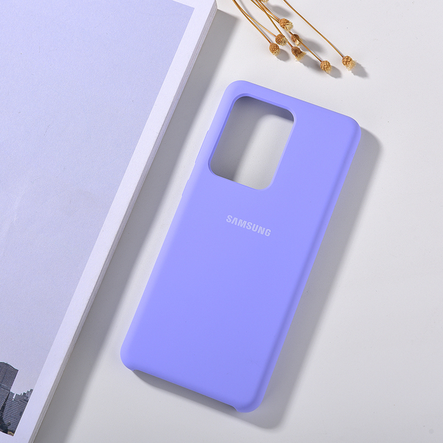 Samsung Galaxy S20 plus S20 Note 20 Ultra liquid silicone case S20 FE A21s mobile phone cover for S20+ Note 20+ Shells
