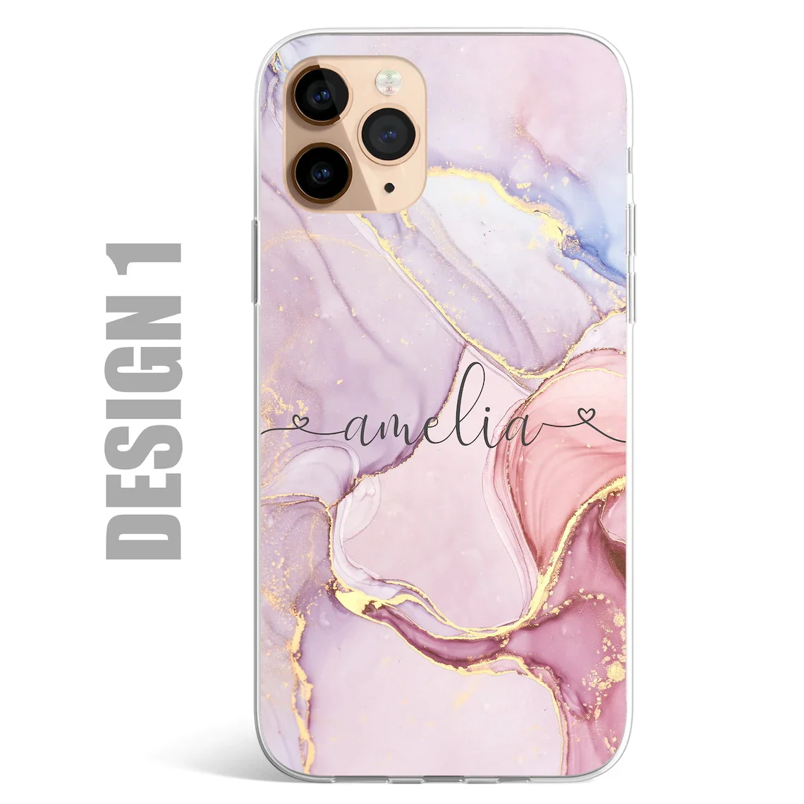 Personalised initials Name Marble Custom Clear Case For iPhone 13 XR X XS Max 11 12 Pro Max mini SE 6S 7 8 Plus Cover iphone 13 pro max cover