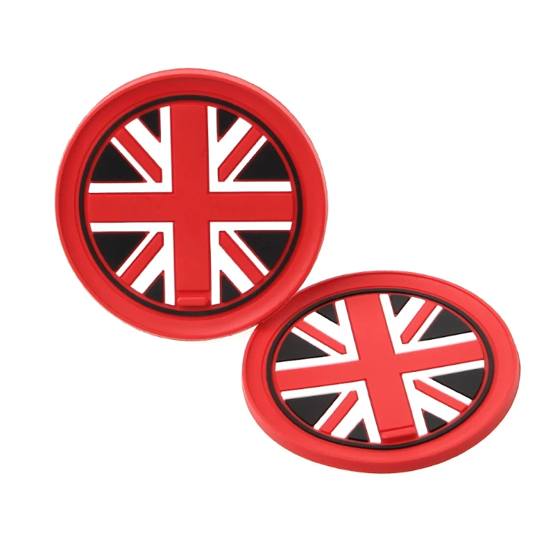 Silicone Anti Slip Pad 7.7mm Silica Gel Car Cup Anti-slip Pad Mat For bmw Mini Cooper 2011 2012 2013 R55 R56