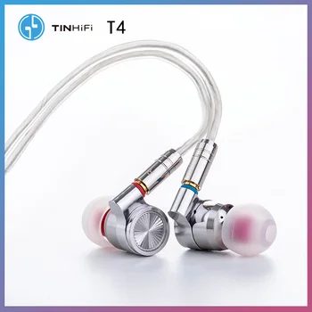 

TINHIFI T4 Earphone MMCX With Detachable Cable HIFI In-Ear Earphone New Arrival Tin T3 T2 Pro