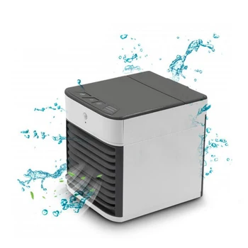 

-Portable Air Conditioner Mini Personal Air Cooler Humidifier and Purifier Desktop Cooling Fan with PIR Motion Sensor