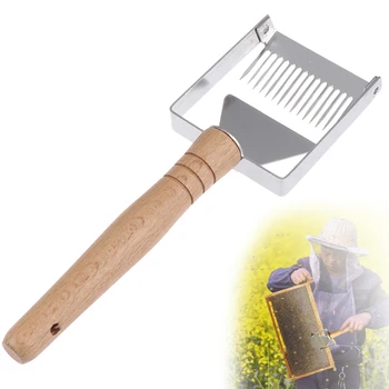 

Stainless Steel Honey Fork Scraper Beekeeper Apiary Bee Farm Tools Beekeeping Equipment Bee Farm Tools