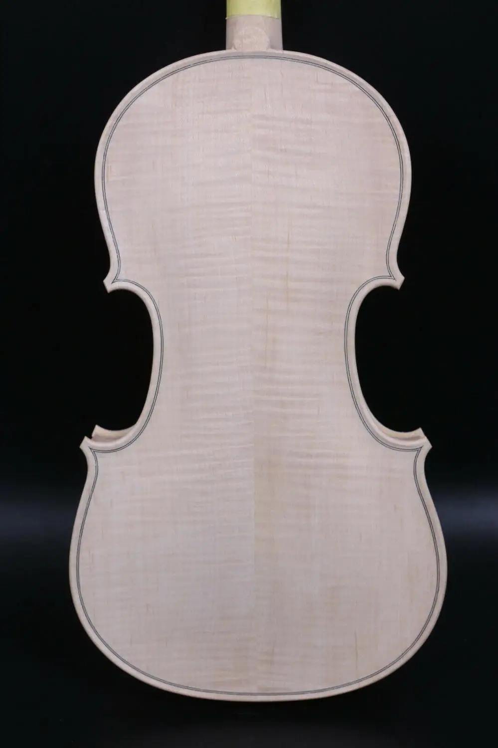 4/4 Flame maple Violin Full size Unfinished Violin Spruce wood Hand Made